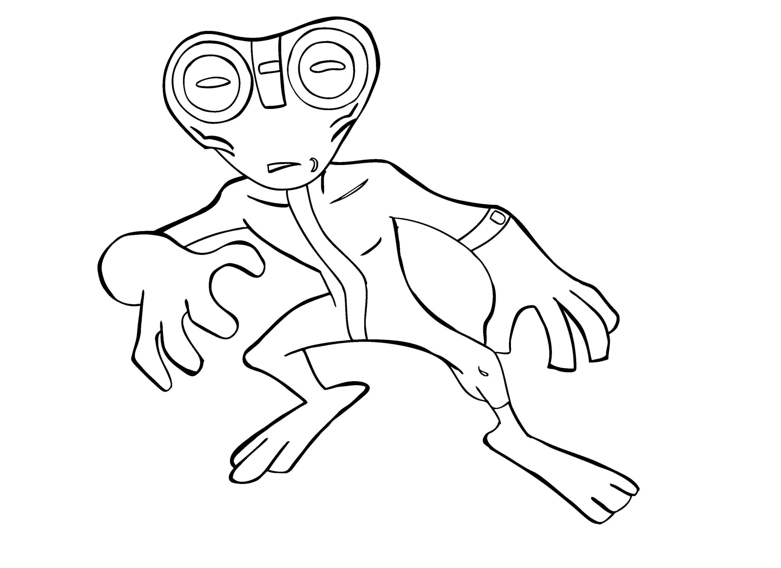 Ben 10 kolorowanki